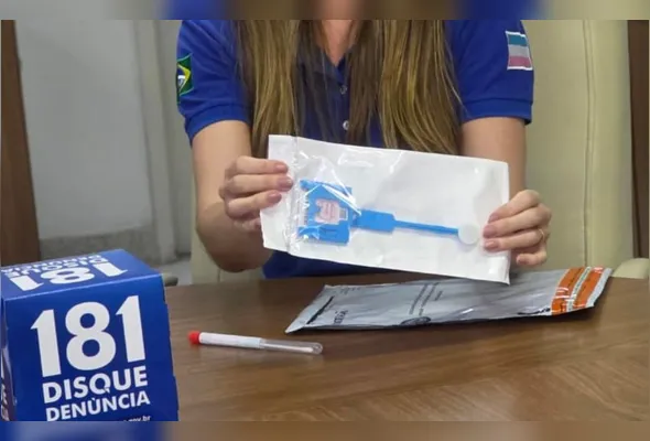 Material utilizado na coleta