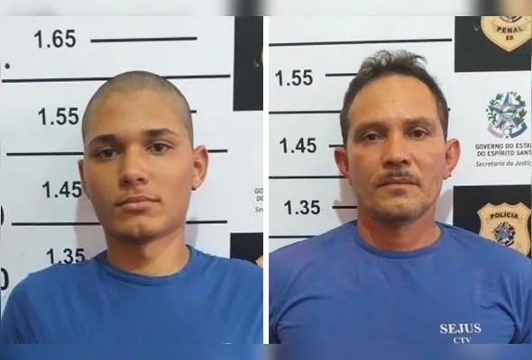 Aliph Santos da Silva, de 20 anos e seu pai, Jailton Santos da Silva, de 41 anos