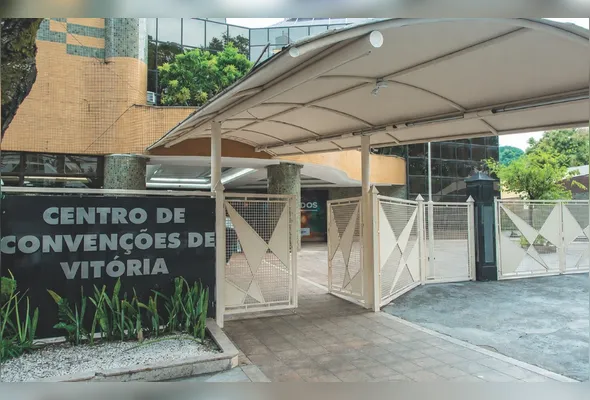 Centro de Convenções de Vitória, onde será realizado o evento, nas próximas quinta-feira (13) e sexta-feira (14)