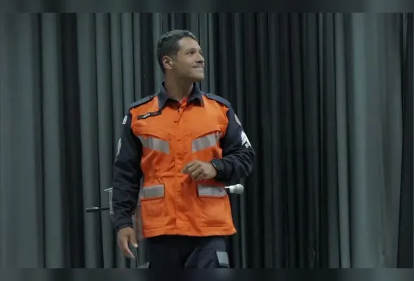 Juan Gustavo Pizetta Palomin pilotava uma motocicleta no momento do acidente