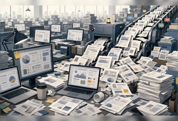 Imagem criada pela Inteligência Artificial para representar falha em trabalho realizado pela tecnologia.