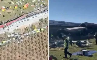 Imagem ilustrativa da imagem Acidente entre trens de alta velocidade mata ao menos 30 pessoas na Espanha