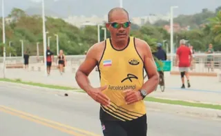 Imagem ilustrativa da imagem Atleta com baixa visão volta à Corrida Tribuna em busca de novo pódio