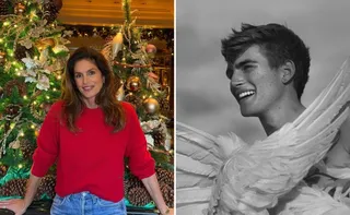 Imagem ilustrativa da imagem Cindy Crawford fala pela primeira vez sobre morte do filho de 27 anos