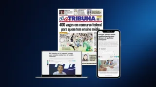 Imagem ilustrativa da imagem Confira os destaques do jornal A Tribuna desta quarta-feira