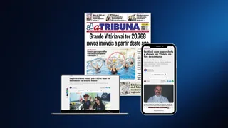 Imagem ilustrativa da imagem Confira os destaques do jornal A Tribuna desta quinta-feira
