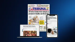 Imagem ilustrativa da imagem Confira os destaques do jornal A Tribuna desta quinta-feira