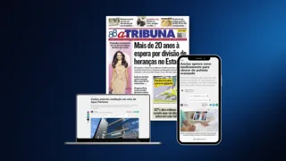Imagem ilustrativa da imagem Confira os destaques do jornal A Tribuna desta quinta-feira