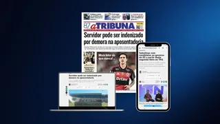 Imagem ilustrativa da imagem Confira os destaques do jornal A Tribuna desta segunda-feira