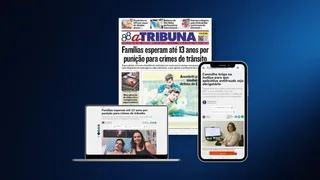 Imagem ilustrativa da imagem Confira os destaques do jornal A Tribuna desta segunda-feira