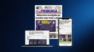Imagem ilustrativa da imagem Confira os destaques do jornal A Tribuna desta segunda-feira