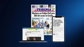 Imagem ilustrativa da imagem Confira os destaques do jornal A Tribuna desta terça-feira