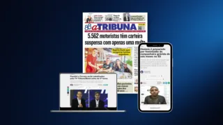 Imagem ilustrativa da imagem Confira os destaques do jornal A Tribuna desta terça-feira