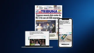 Imagem ilustrativa da imagem Confira os destaques do jornal A Tribuna desta terça-feira