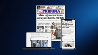 Imagem ilustrativa da imagem Confira os destaques do jornal A Tribuna deste domingo