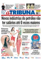 Imagem ilustrativa da imagem Confira os destaques do jornal A Tribuna deste domingo (20)