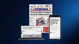 Imagem ilustrativa da imagem Confira os destaques do jornal A Tribuna deste domingo