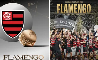 Imagem ilustrativa da imagem Flamengo concorre ao título de melhor clube do ano no Bola de Ouro 2026