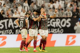 Imagem ilustrativa da imagem Fluminense impõe sexta derrota consecutiva ao Corinthians no Brasileiro