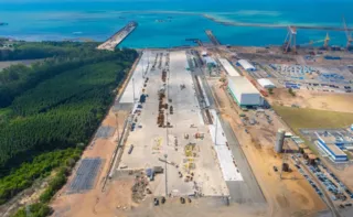 Imagem ilustrativa da imagem Governo dá aval para construção de terminal portuário de R$ 1,12 bilhão em Aracruz