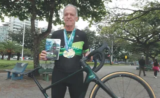 Imagem ilustrativa da imagem História de engenheiro que virou atleta após superar câncer vira livro