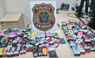 Imagem ilustrativa da imagem Homem é preso com 120 cigarros eletrônicos no Sul do ES