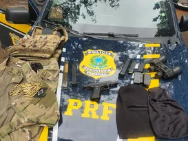Imagem ilustrativa da imagem Líder do Comando Vermelho da Bahia é preso no ES após troca de tiros com a polícia