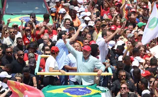 Imagem ilustrativa da imagem Lula em ato no Rio: deixar de votar em trabalhador para votar miliciano é demais