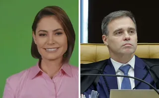 Imagem ilustrativa da imagem Michelle Bolsonaro chama Mendonça de 'ungido do Senhor' em meio a crise no STF