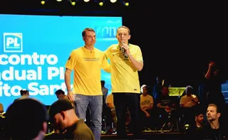 Imagem ilustrativa da imagem Pazolini vai a Brasília para gravar com Flávio Bolsonaro