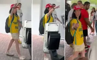 Imagem ilustrativa da imagem Polícia identifica mulher filmada fazendo saudação nazista após votar no RJ