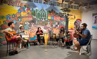 Imagem ilustrativa da imagem Quintal da Cultura reúne congo, música afro-indígena da Sankofa e artes em Viana
