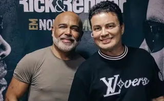 Imagem ilustrativa da imagem Rick, ao lado de Renner, fez lives solidárias durante a pandemia