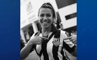 Imagem ilustrativa da imagem Santos anuncia morte de simbólica torcedora aos 39 anos após luta contra o câncer