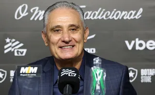 Imagem ilustrativa da imagem Tite é apresentado no Botafogo e cita sintonia com projeto