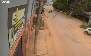 Imagem ilustrativa da imagem VÍDEO | Ciclista morre após colisão com moto em Ibatiba
