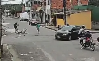 Imagem ilustrativa da imagem VÍDEO: Ataque a tiros em bar deixa três feridos na Serra