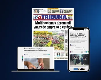 Imagem ilustrativa da imagem Confira os destaques do jornal A Tribuna desta quinta-feira