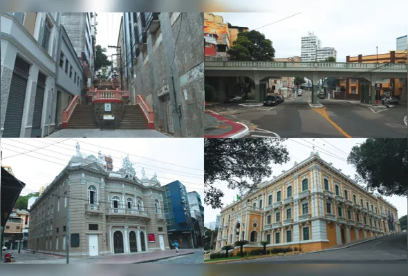 Escadaria Maria Ortiz, Viaduto Caramuru, Theatro Carlos Gomes e Palácio Anchieta fazem parte do roteiro