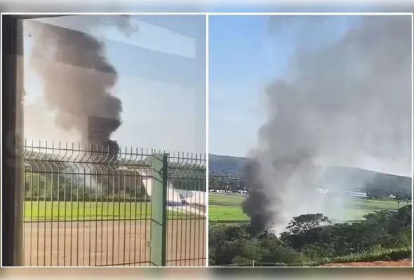 Aeronave da Polícia Militar cai em Minas Gerais; três pessoas morrem