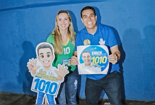 Cris Samorini, do PP, tem pedido voto para Erick Musso, do Republicanos