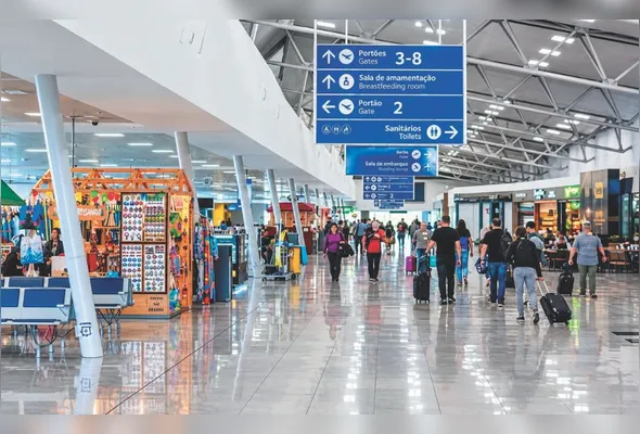 Movimentação no Aeroporto de Vitória: mudança ocorre em meio ao aumento dos registros de ocorrências