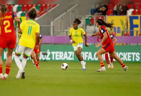 Seleção brasileira perdeu para a Espanha