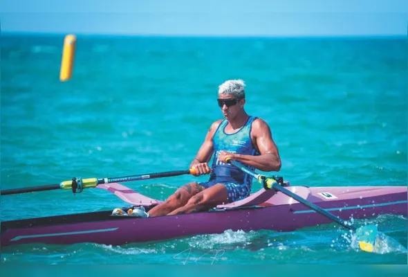 Vangelys Reinke fará sua estreia no remo de praia pelo Brasil e disputará a categoria double misto, formada por um homem e uma mulher