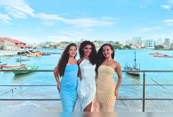 Maria Vitória, Dafni Maria e Yasminn Vieira estão na expectativa por uma virada  de ano com grandes atrações