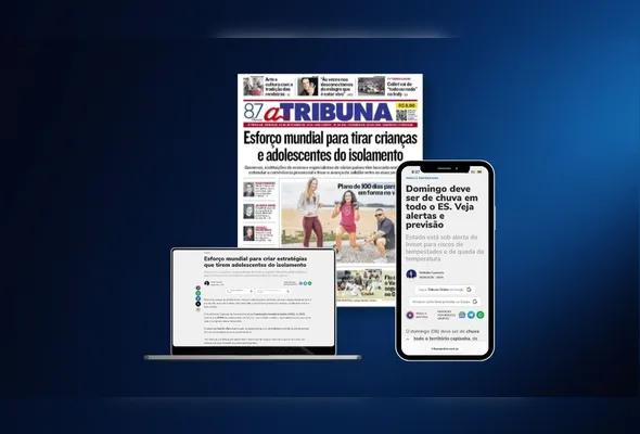 Imagem ilustrativa da imagem Confira os destaques do jornal A Tribuna deste domingo