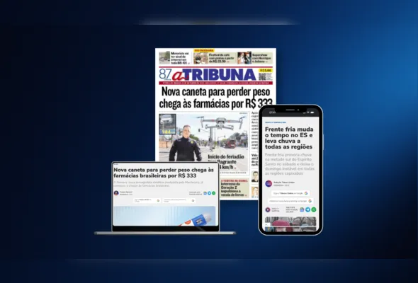 Imagem ilustrativa da imagem Confira os destaques do jornal A Tribuna deste sábado