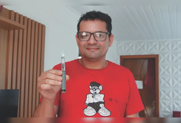 André Costa Pereira foi diagnosticado com diabetes tipo 2 ainda na juventude