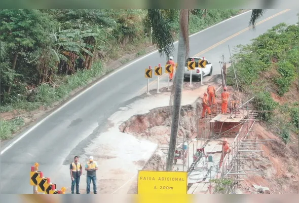 Obra em rodovia: licitação programada para ocorrer no dia 7 de janeiro