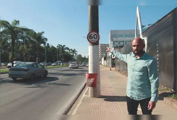Jederson Lobato, gerente de Fiscalização de Trânsito do Detran-ES: “O número de infrações revela que esse é um padrão de comportamento de risco dos condutores”